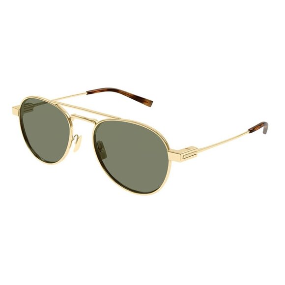 NWT SAINT LAURENT MEN GOLD SUNGLASSES - Picture 1 of 3